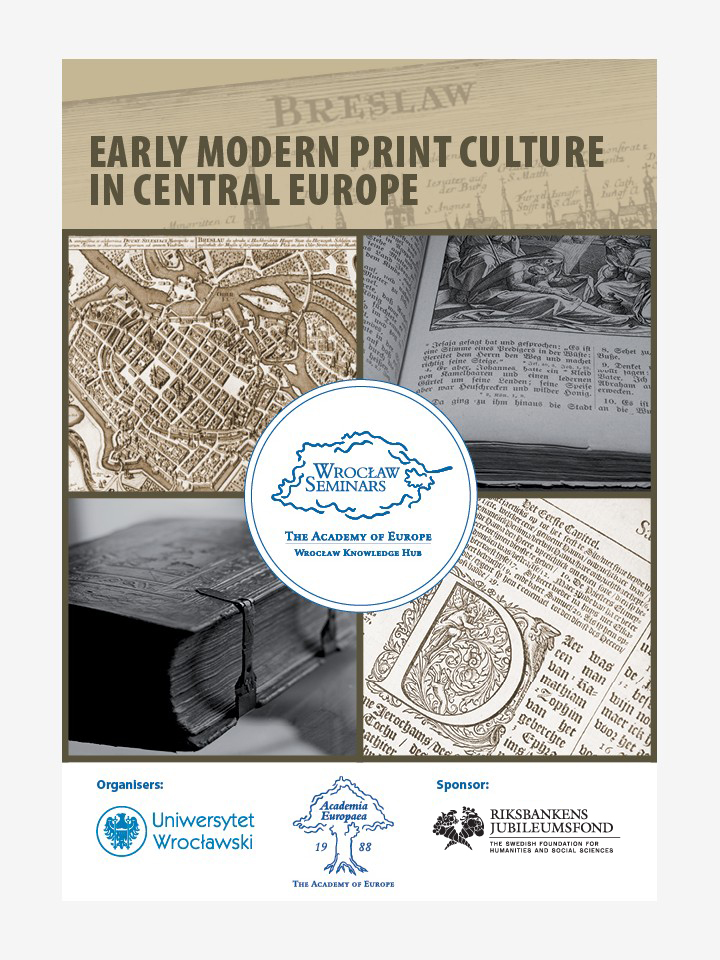 Early Modern Print Cultuer in Central Europe