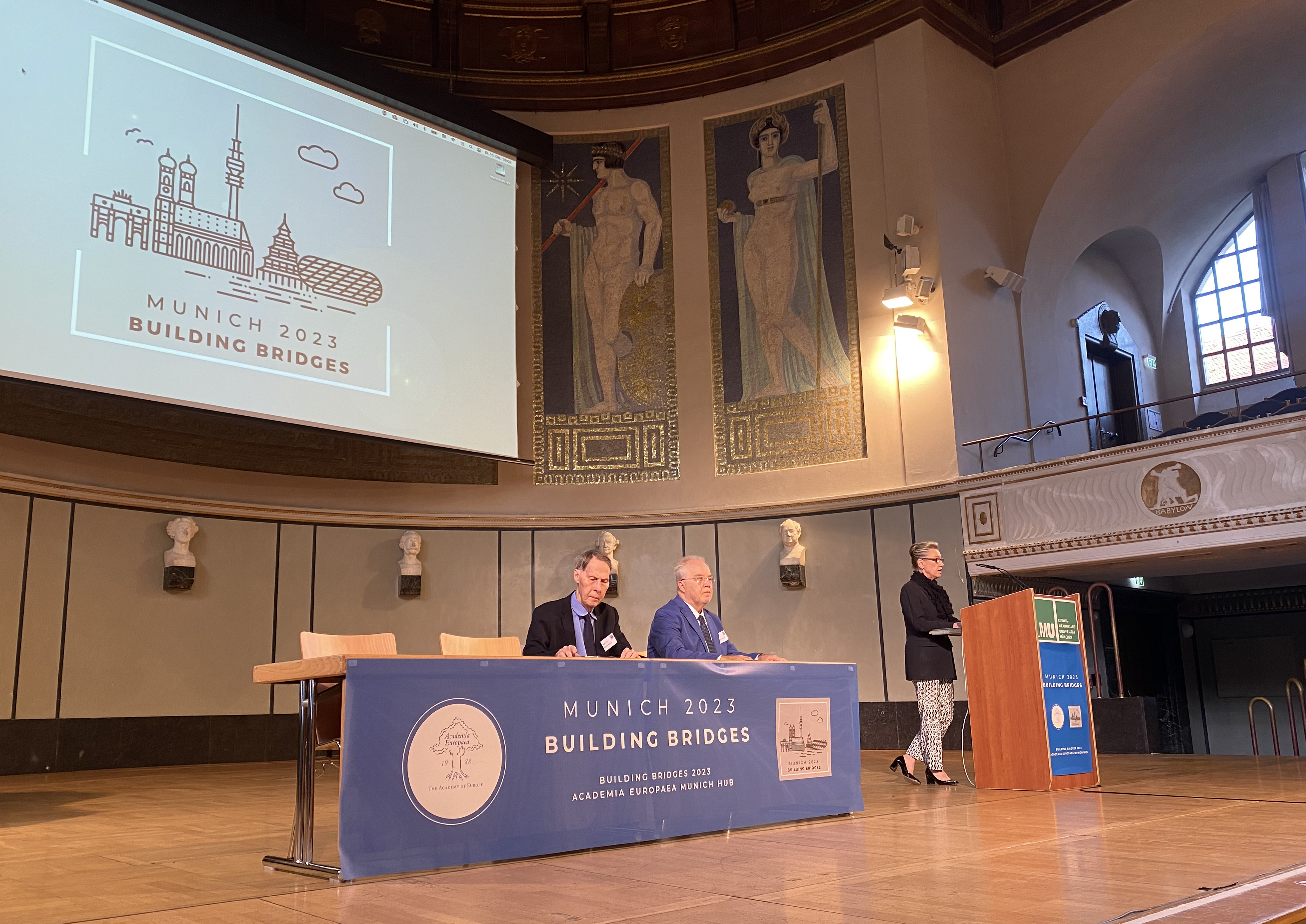 Marja Makarow, President of Academia Europaea opens the conference