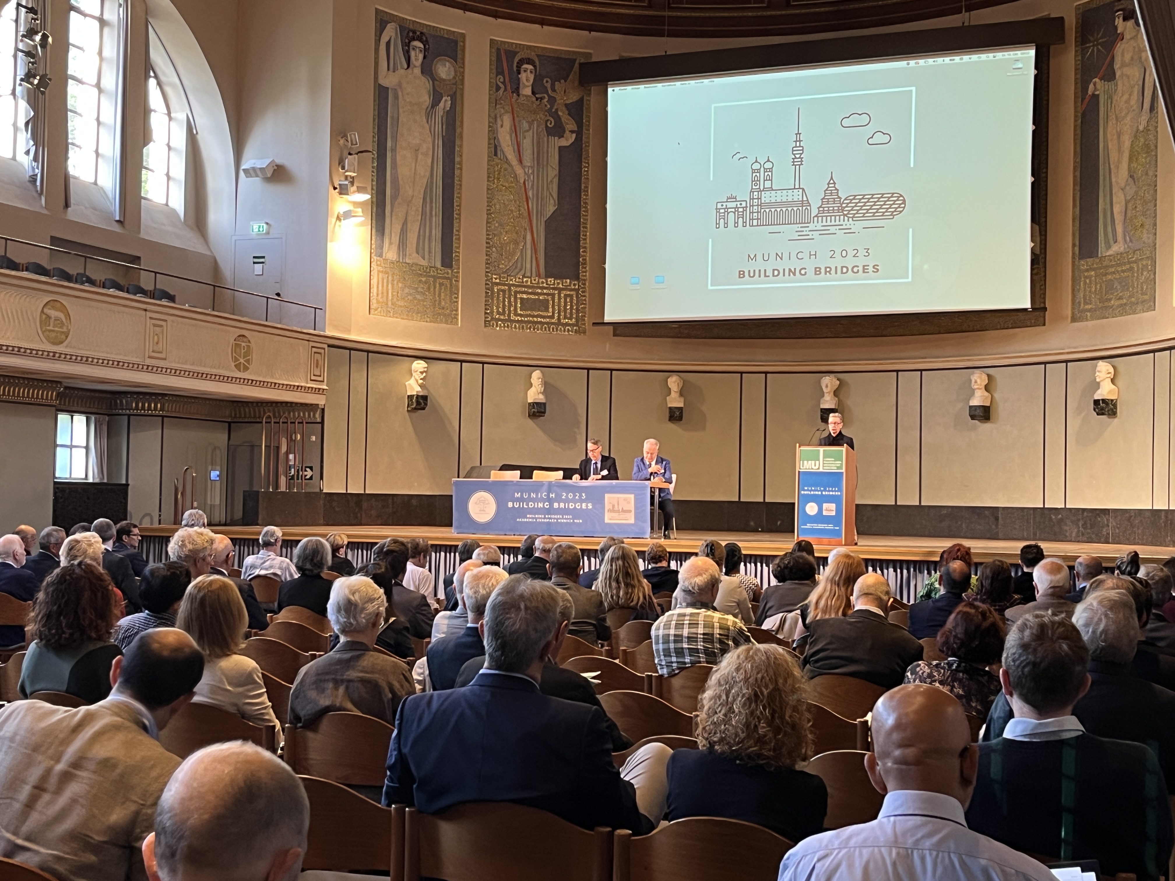 The Aula of the Ludwig-Maximilian-University